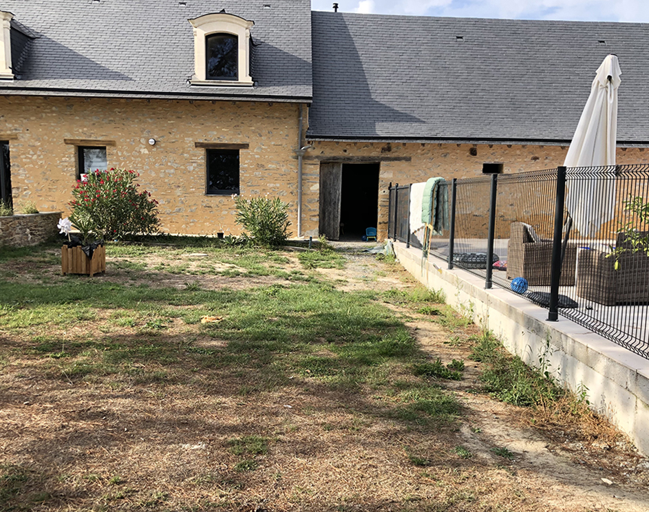 conception jardin Chazé-sur-Argos avant