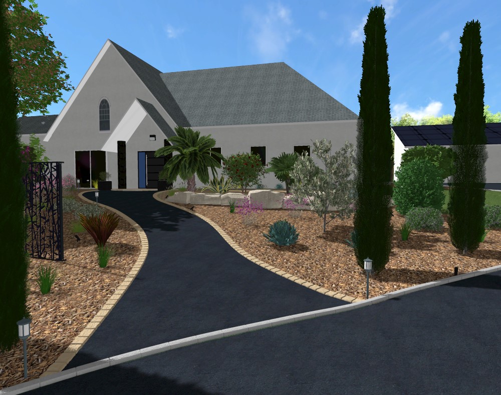 amenagement exterieur jardin Angers