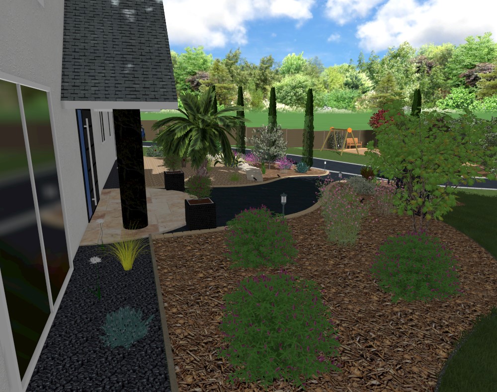 amenagement exterieur jardin Angers