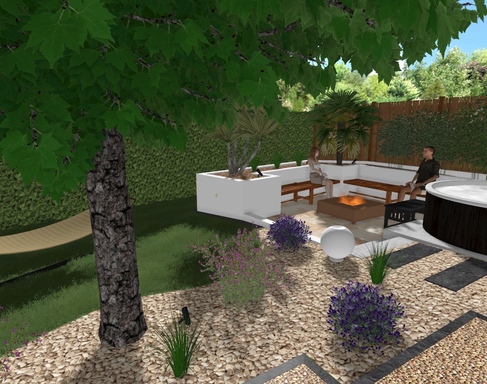 Amenagement extérieur 2000 m2 proche du Lion d'Angers