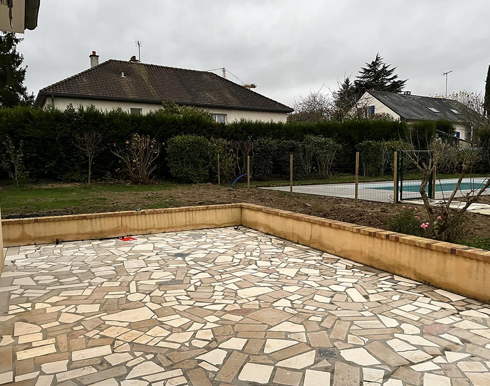 Conception jardin chateau gontier