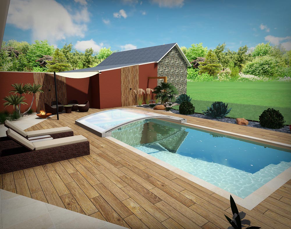 conception piscine amenagement abords lion d'angers après