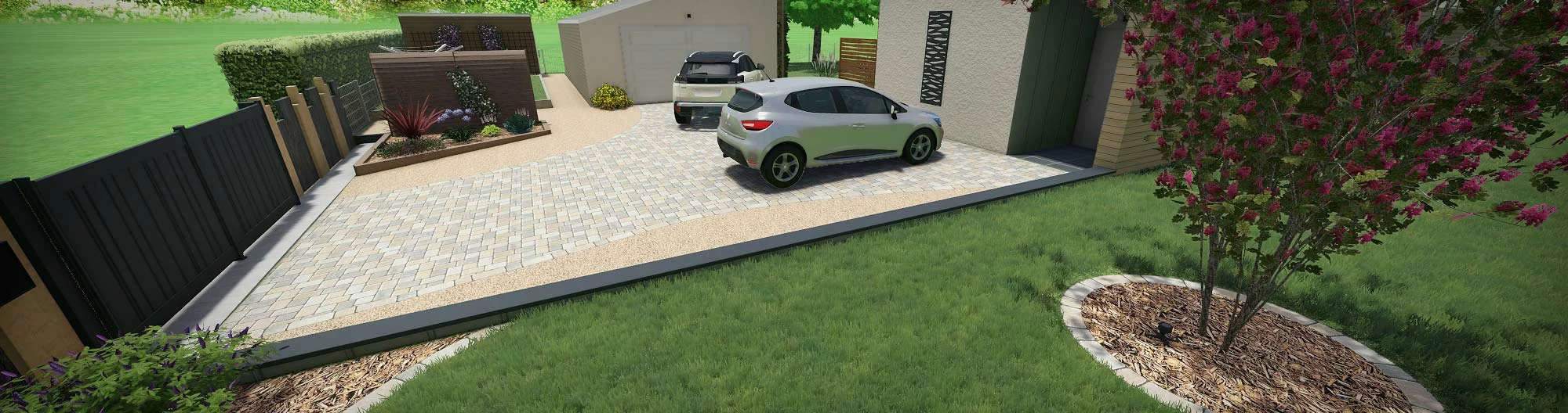 Conception d un jardin en 3d thorigne d anjou