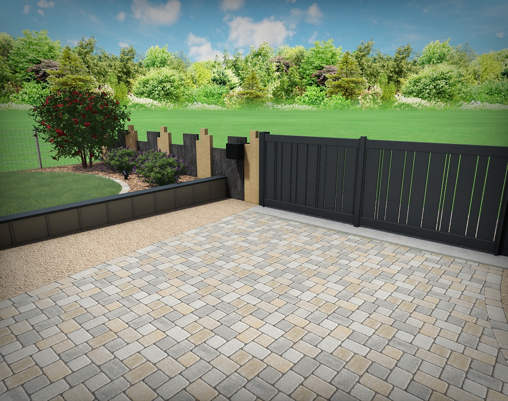 Conception d un jardin en 3d thorigne d anjou