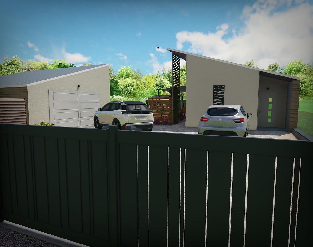 Conception d un jardin en 3d thorigne d anjou