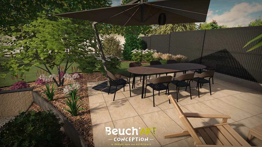 Aménagement d’un jardin à Candé Aménagement d'un jardin à Candé