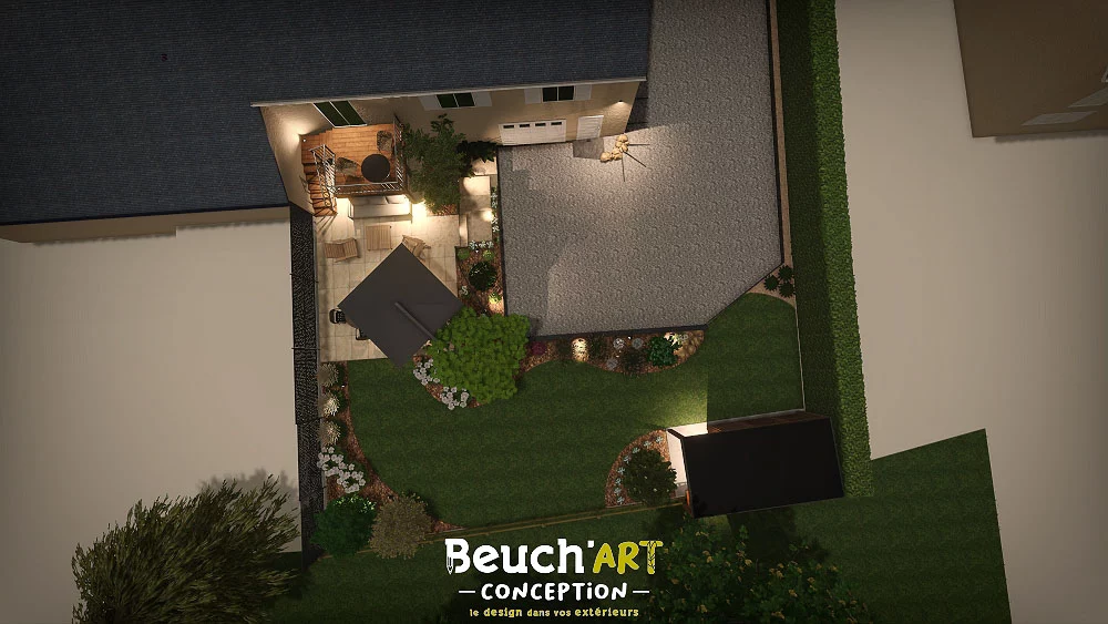 Aménagement d’un jardin à Candé Aménagement d'un jardin à Candé