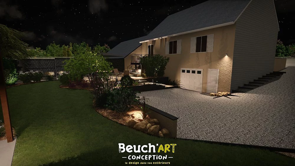 Aménagement d’un jardin à Candé Aménagement d'un jardin à Candé