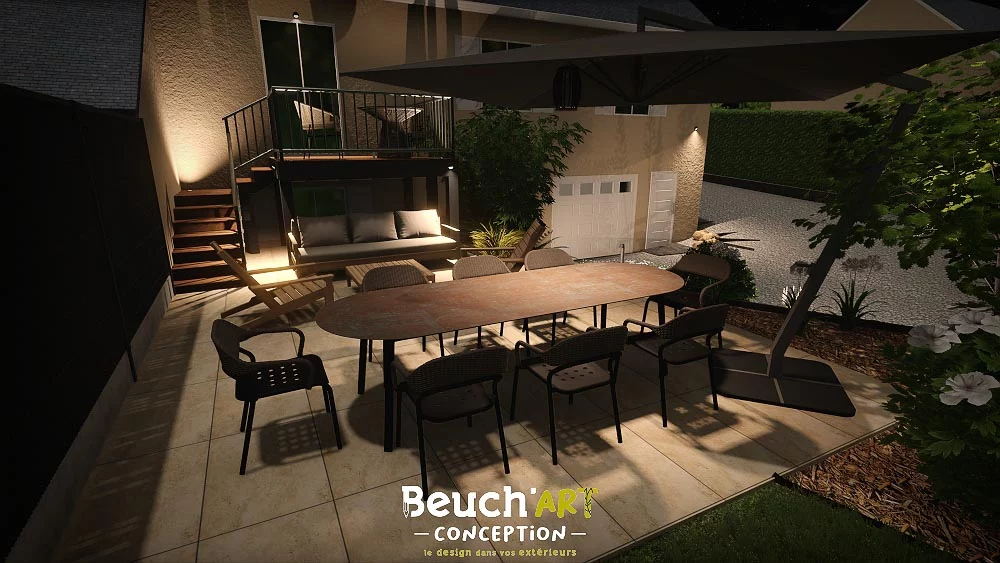 Aménagement d’un jardin à Candé Aménagement d'un jardin à Candé