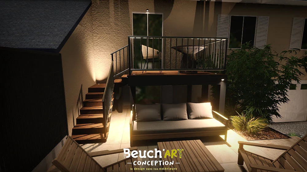 Aménagement d’un jardin à Candé Aménagement d'un jardin à Candé