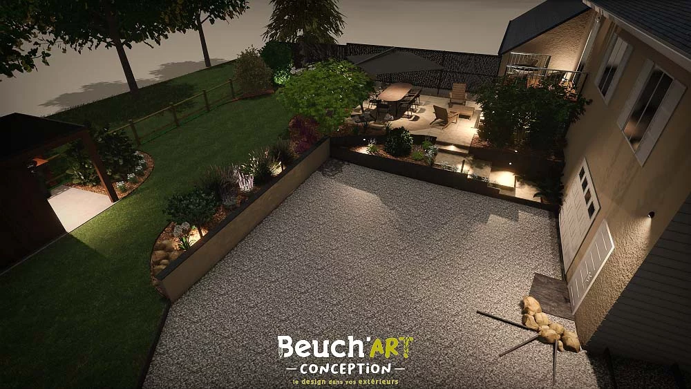 Aménagement d’un jardin à Candé Aménagement d'un jardin à Candé