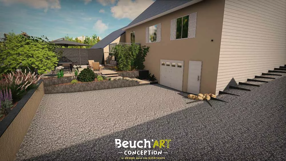 Aménagement d’un jardin à Candé Aménagement d'un jardin à Candé