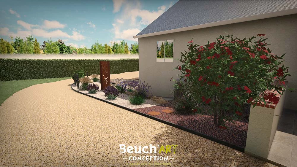 Aménagement d’une descente de garage 14 Aménagement d'une descente de garage