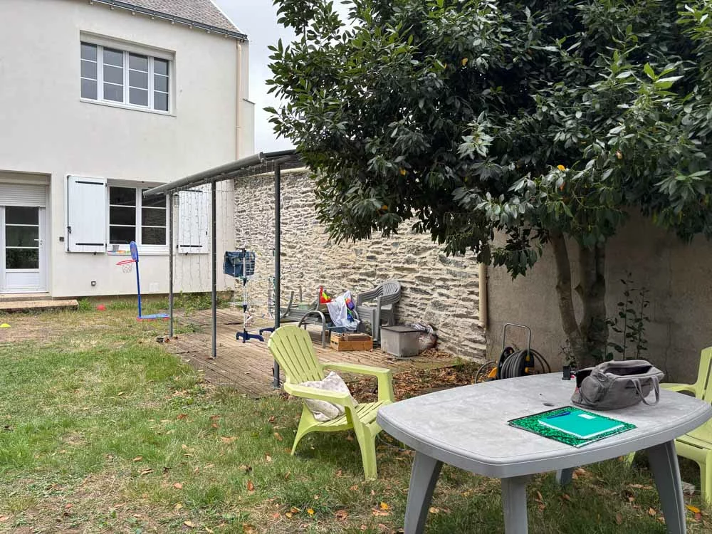 Conception 3D jardin méditerranéen à Feneu Avant