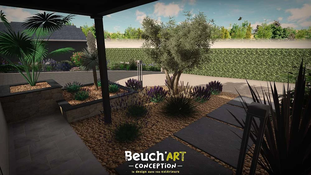 Conception jardin exotique à Craon en Mayenne Conception jardin exotique à Craon en Mayenne