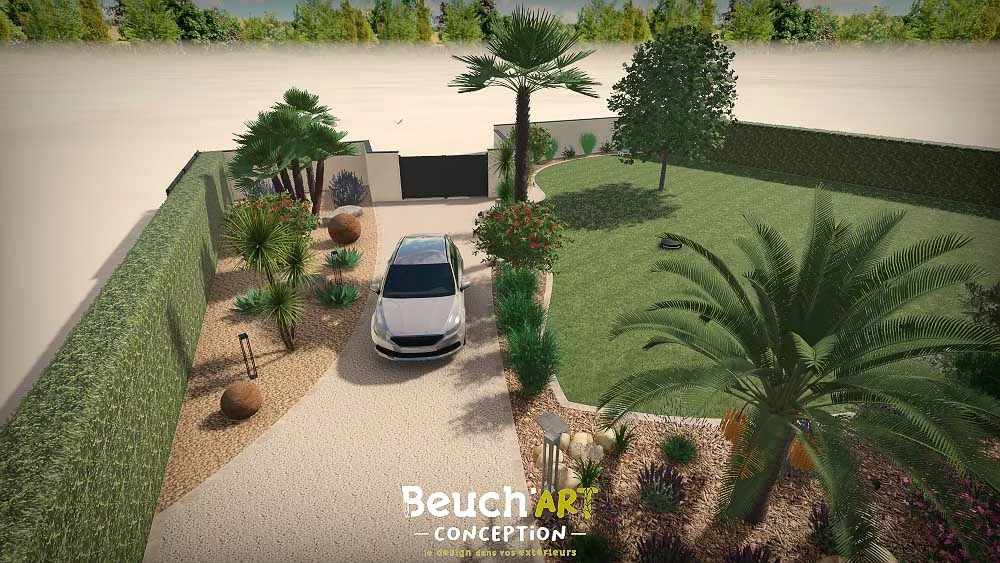 Conception jardin exotique à Craon en Mayenne Conception jardin exotique à Craon en Mayenne