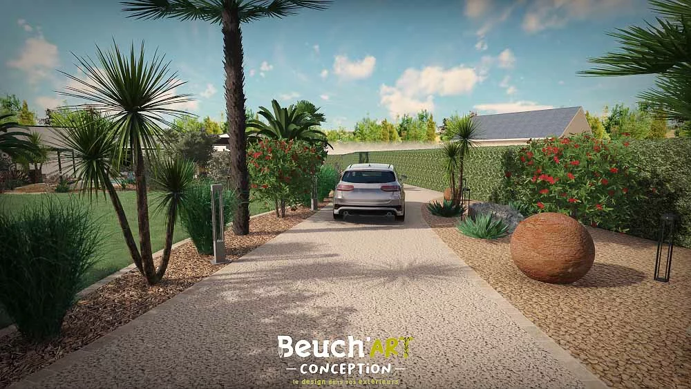 Conception jardin exotique à Craon en Mayenne Conception jardin exotique à Craon en Mayenne