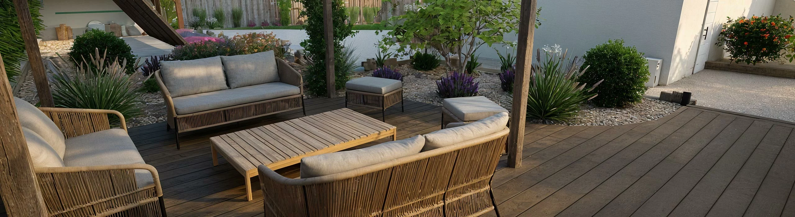 Conception de jardin en 3D à Angers