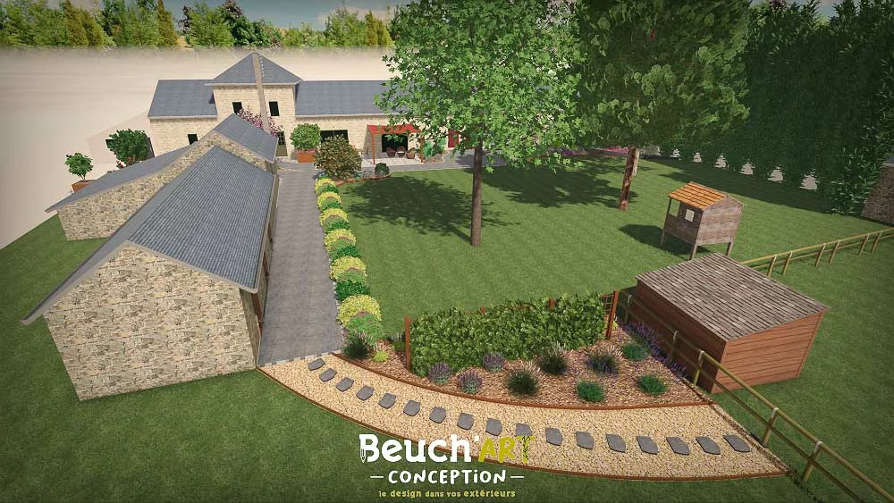Projet d’aménagement extérieur proche de Laval 29 Projet d'aménagement extérieur proche de Laval