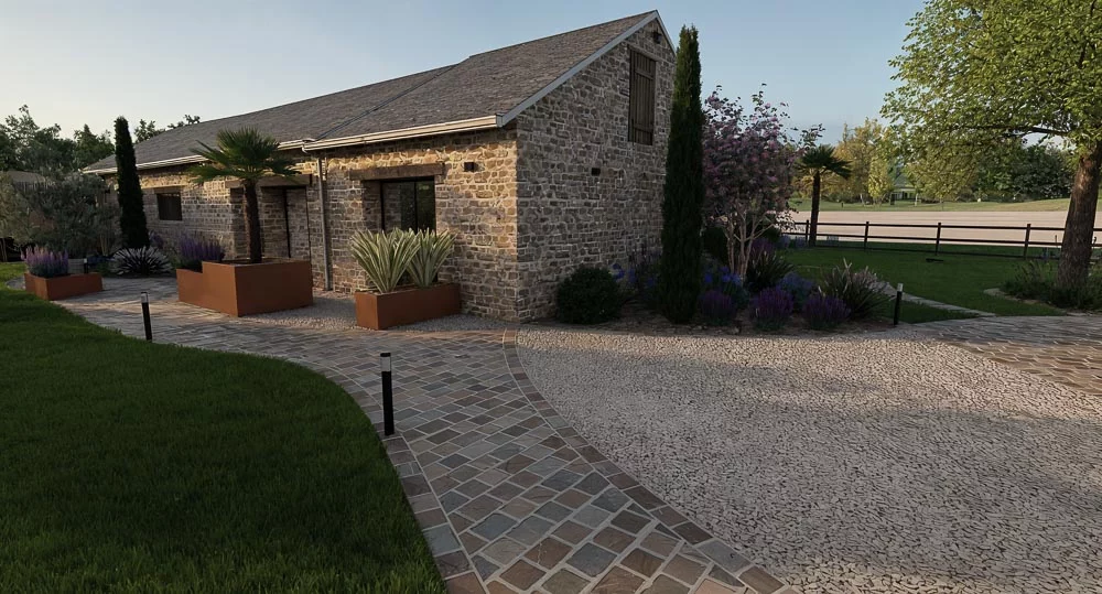 conception de jardin 3D