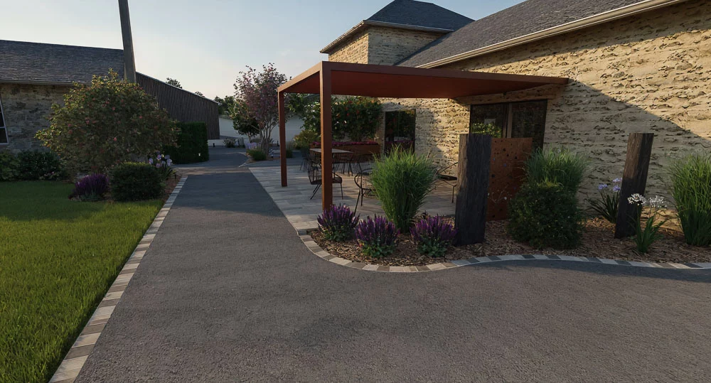 conception de jardin 3D