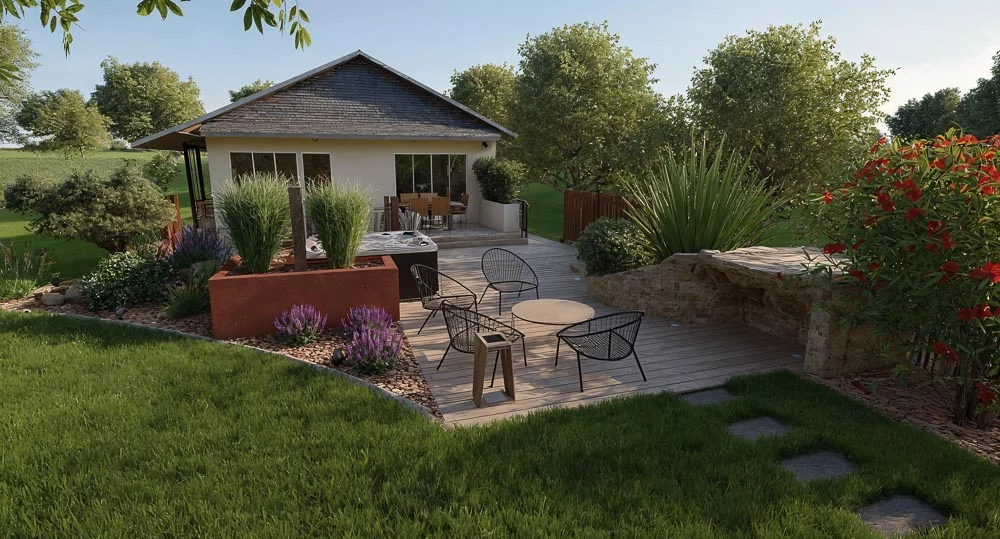 conception de jardin 3D conception de jardin 3D