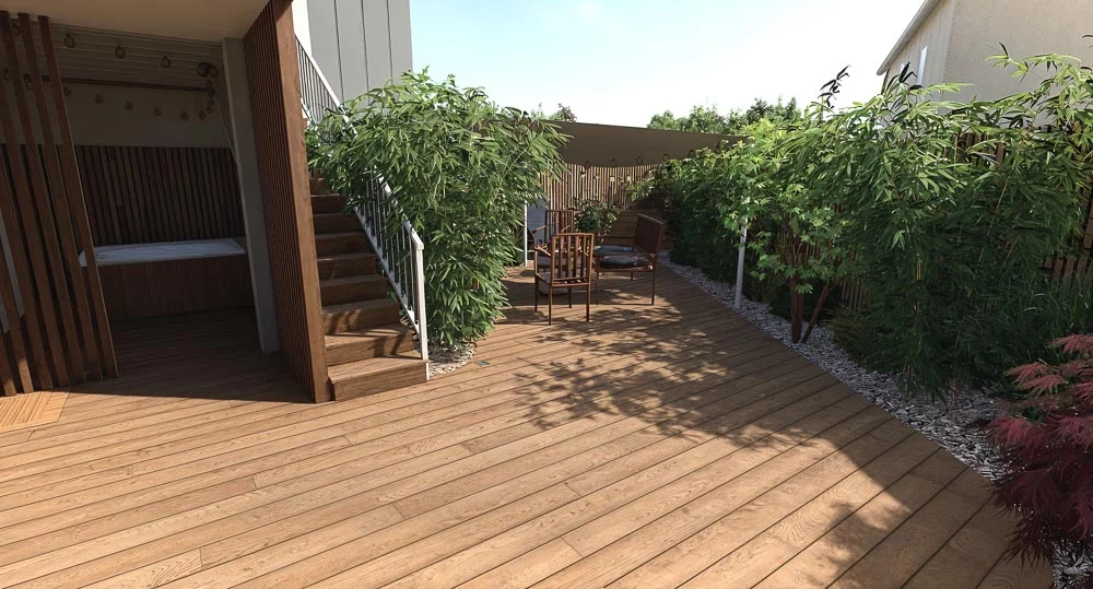 conception de jardin 3D