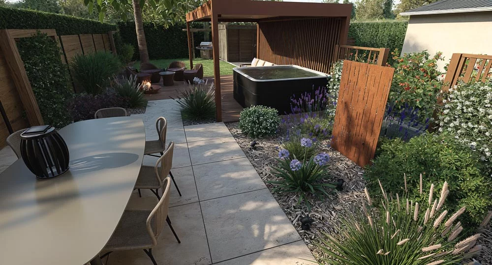 conception de jardin 3D