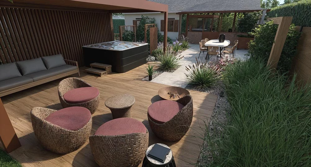 conception de jardin 3D