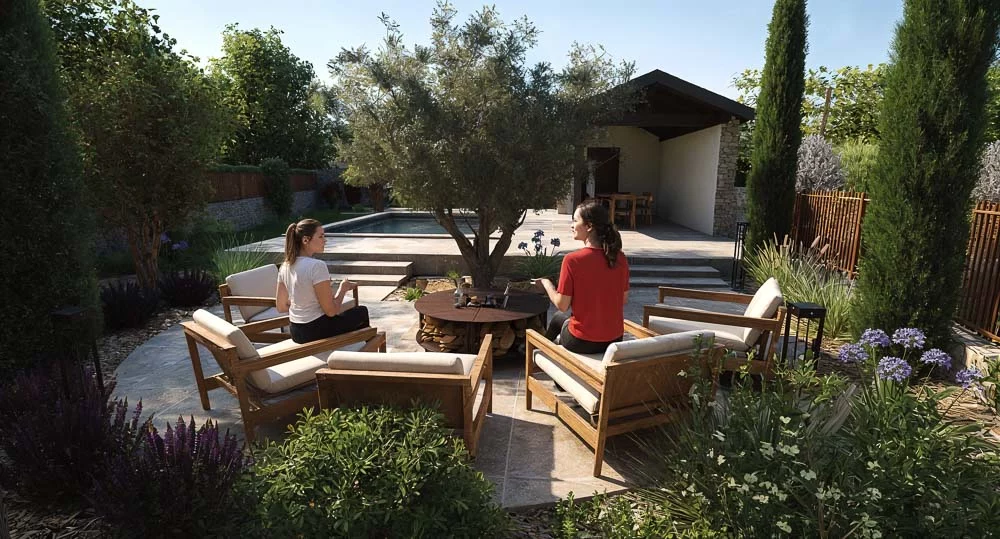 conception de jardin 3D